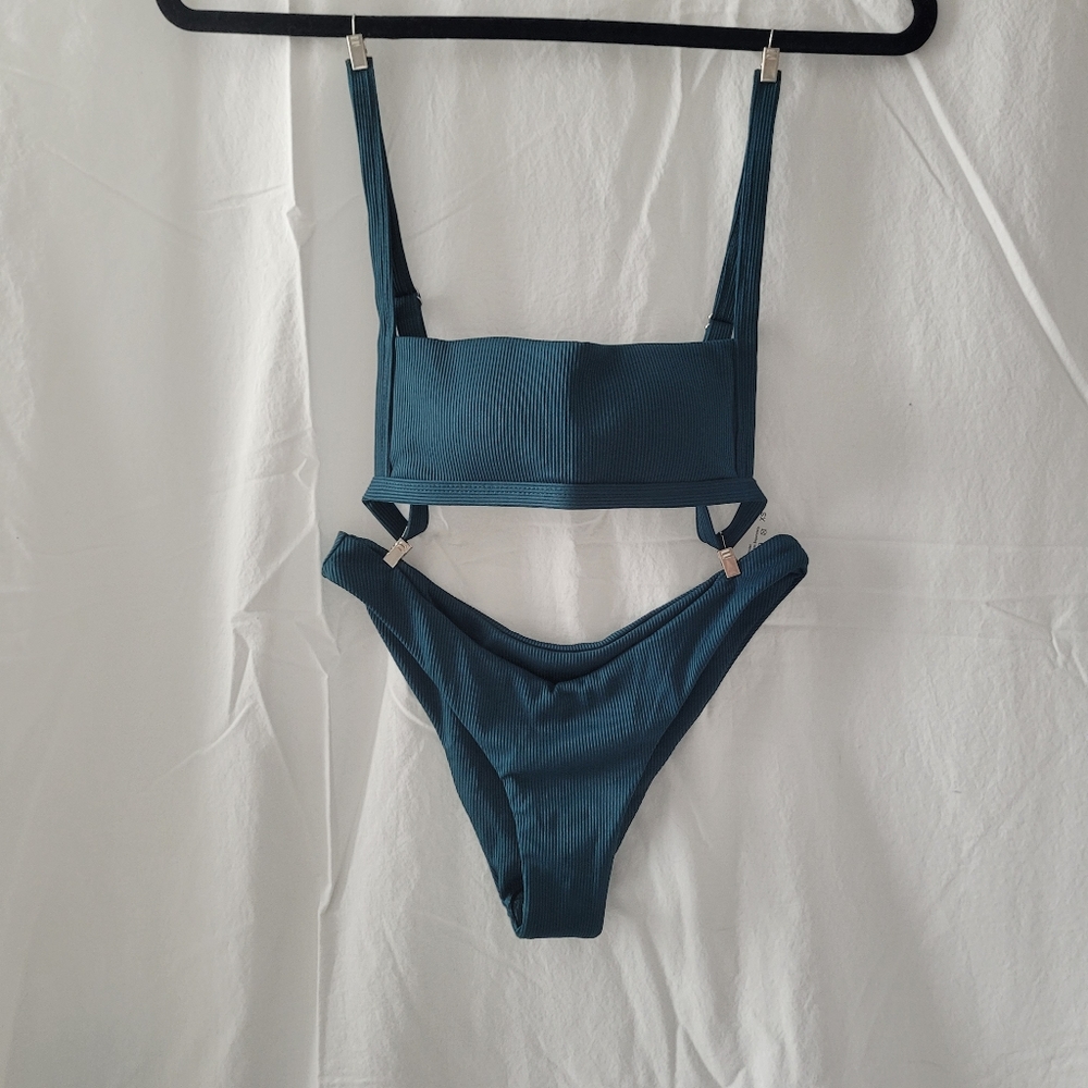 Forest green bikini